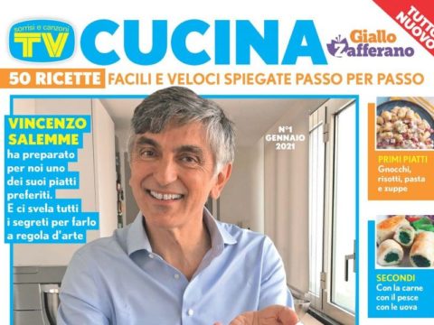 In edicola Tv Sorrisi e Canzoni Cucina