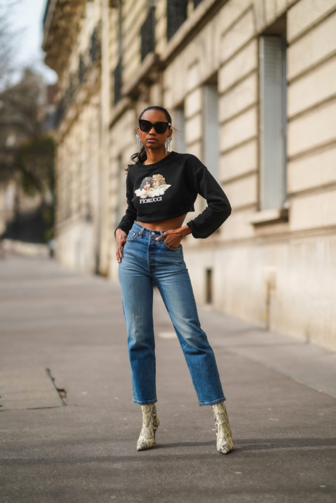 Cropped flare jeans primavera estate 2021