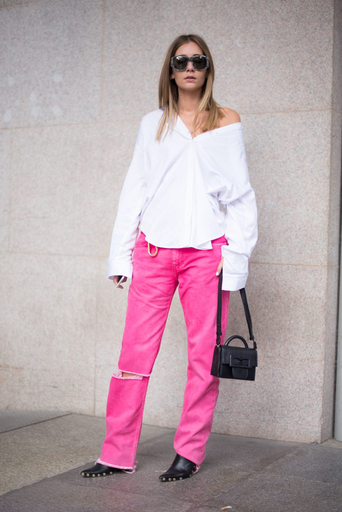 Fucsia jeans primavera estate 2021