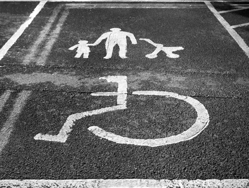 Segnale parcheggio disabili