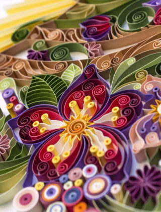 Quilling: l’arte di creare con le striscioline di carta