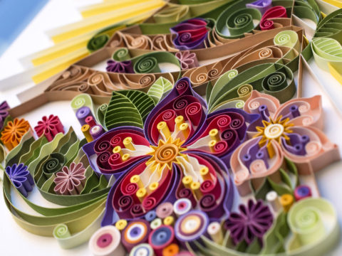 Quilling: l’arte di creare con le striscioline di carta