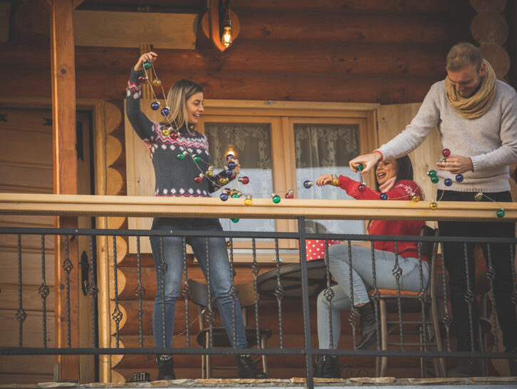 Idee per addobbare il terrazzo a Natale