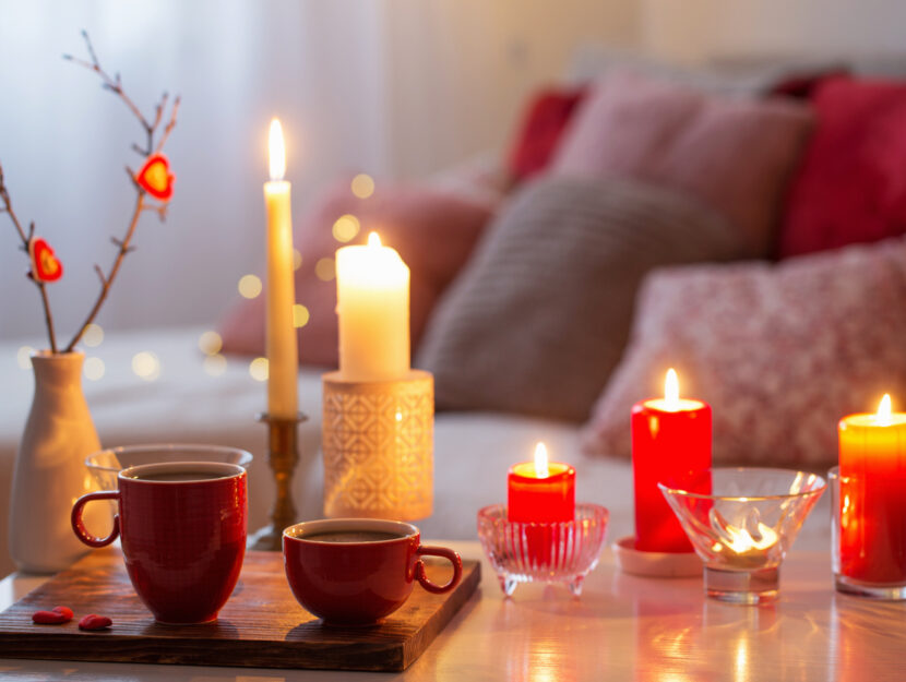San Valentino: arredi e decorazioni per una casa romantica
