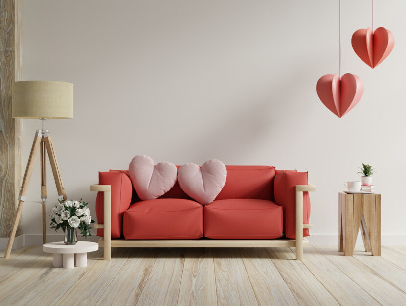 Come rendere la tua casa romantica a San Valentino