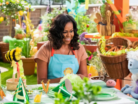 Arriva Waffles+Mochi: la prima serie con Michelle Obama