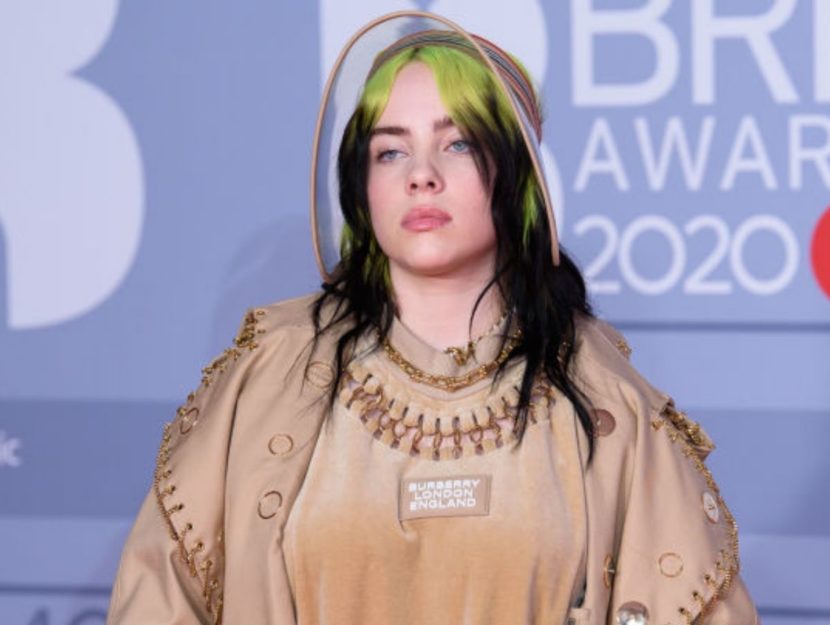 Billie Eilish sul red carpet