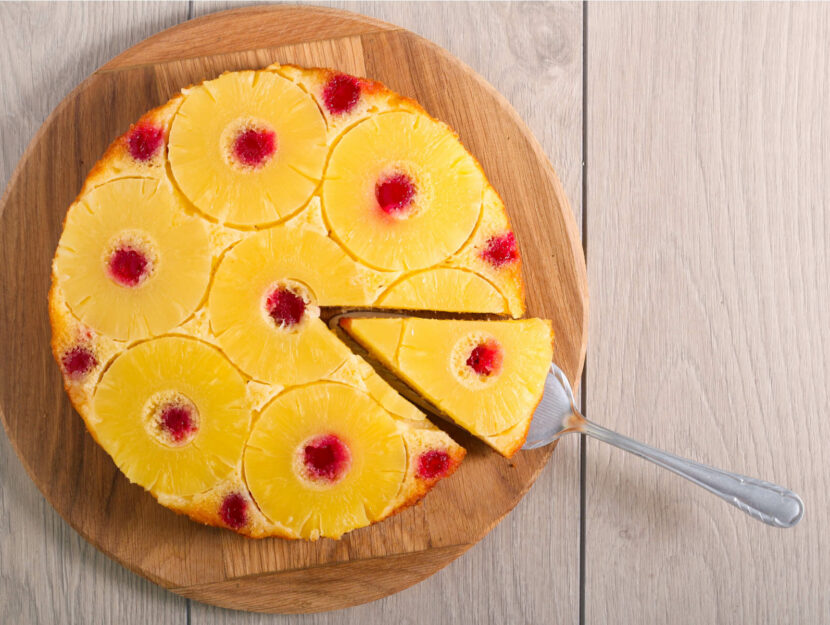 Torta all'ananas