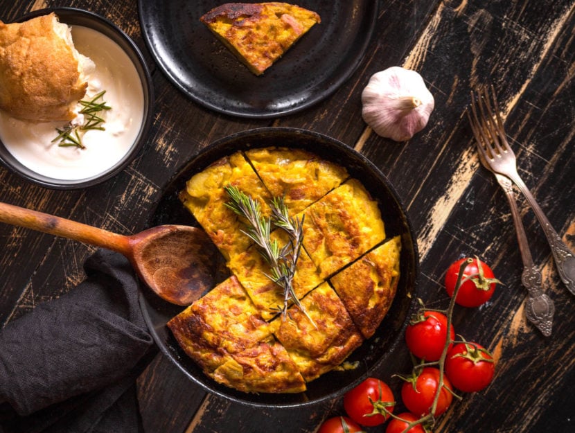 ricetta frittata in padella