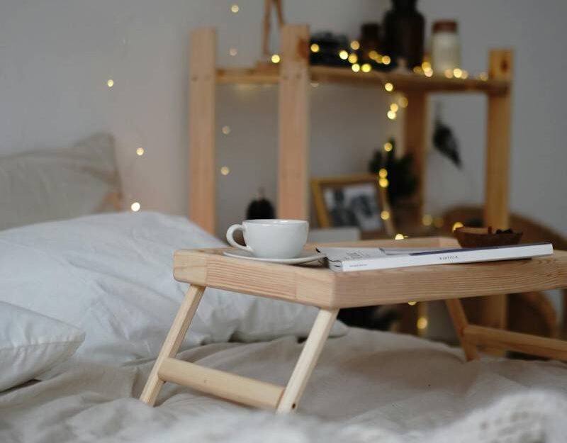 letto e arredamento nordico