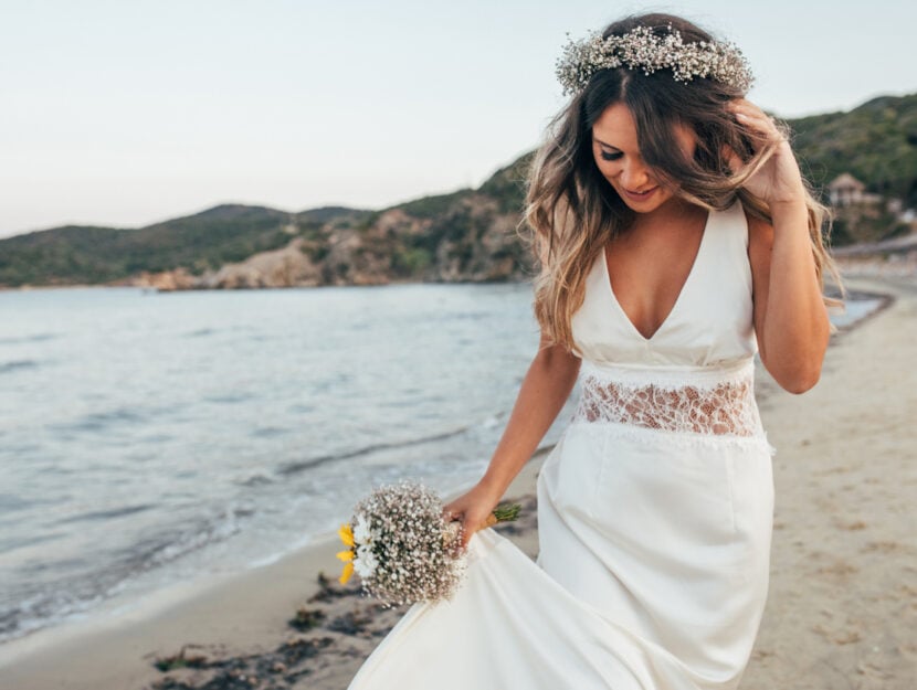 Acconciature da sposa per l’estate