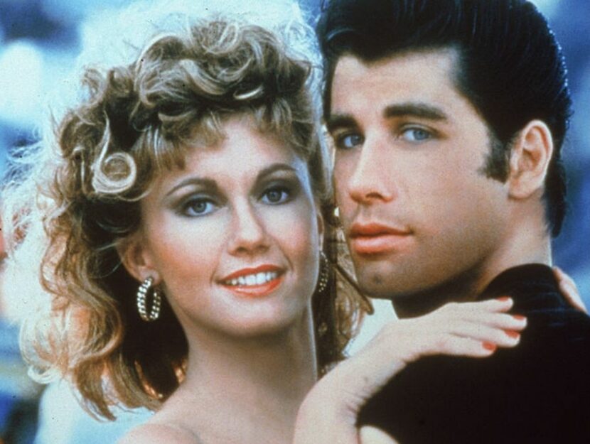 John Travolta e Olivia Newton –John in Grease