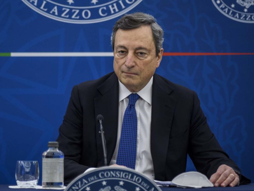 Mario Draghi Palazzo Chigi 2021