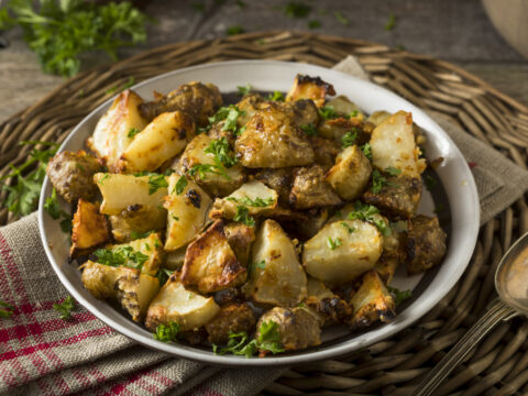 Padellata di carciofi e patate