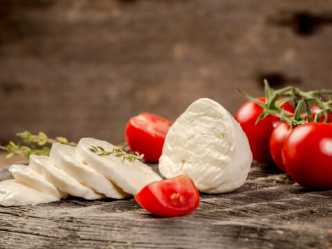 Armonia di Brimi: la mozzarella in tavola è light