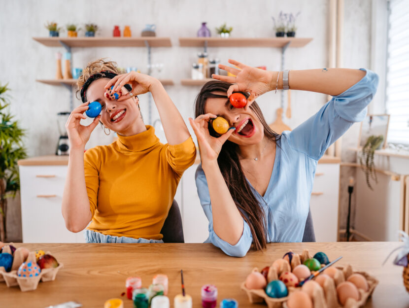 Idee di decorazioni fai da te con le uova di Pasqua