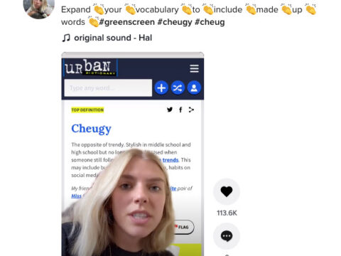 Cosa significa “cheugy”, la nuova parola inventata su TikTok
