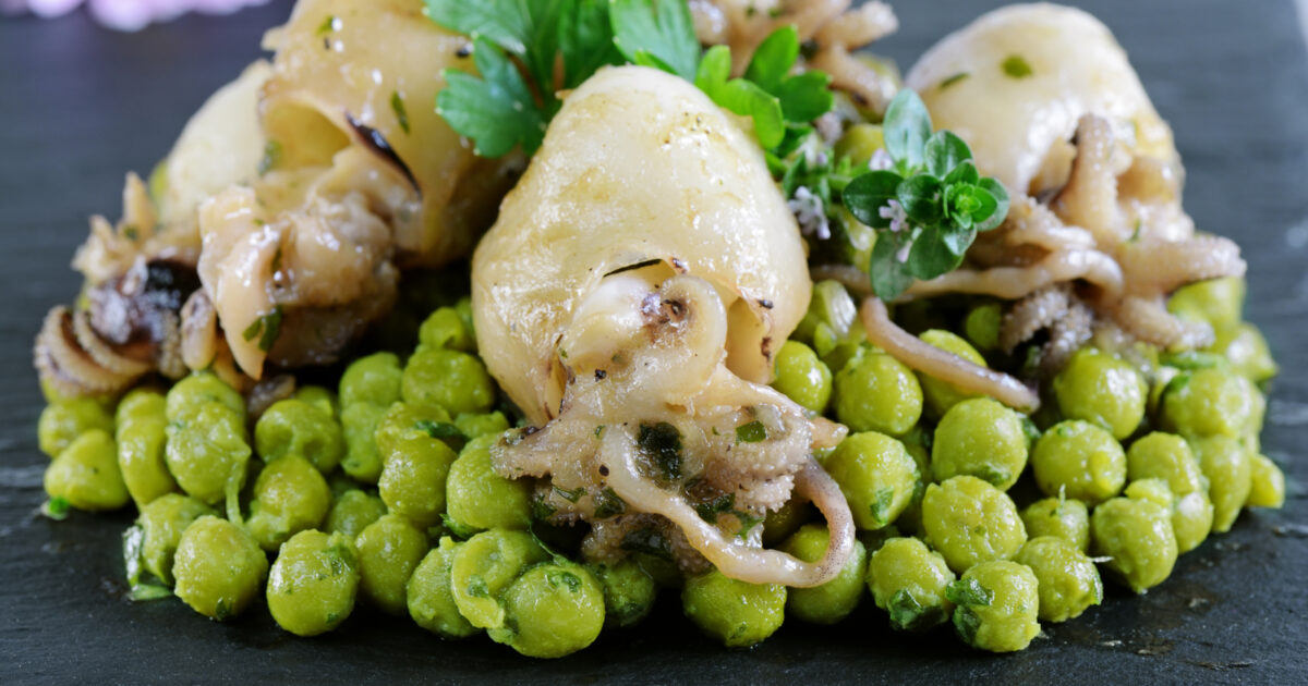 Ricetta La ricetta delle seppie con piselli Donna Moderna