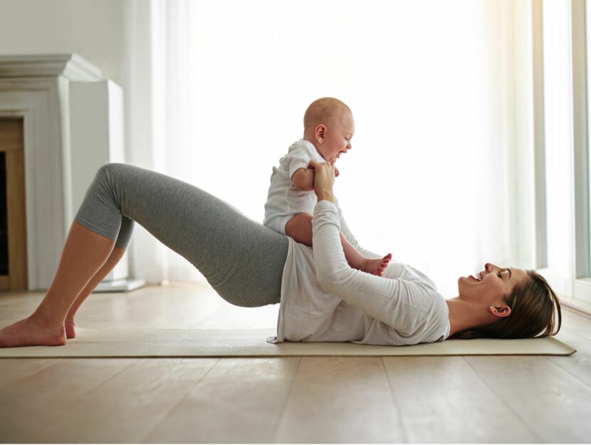 Ginnastica mamma bambino