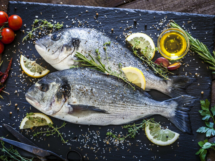 Orata all'acqua pazza