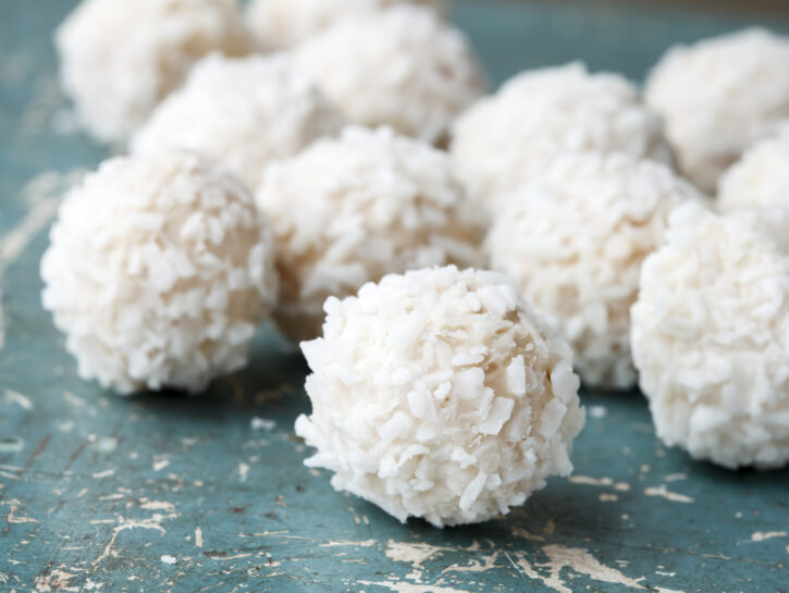 Palline dolci al cocco
