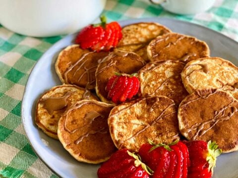 Pancake (vegani e senza zucchero) fatti in casa
