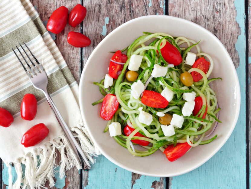 Pasta di legumi e pasta di grano insieme, piatto unico - a zucchero zero