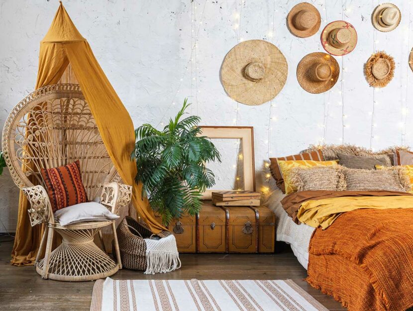 Boho della camera da letto  Bedroom decor, Room ideas bedroom