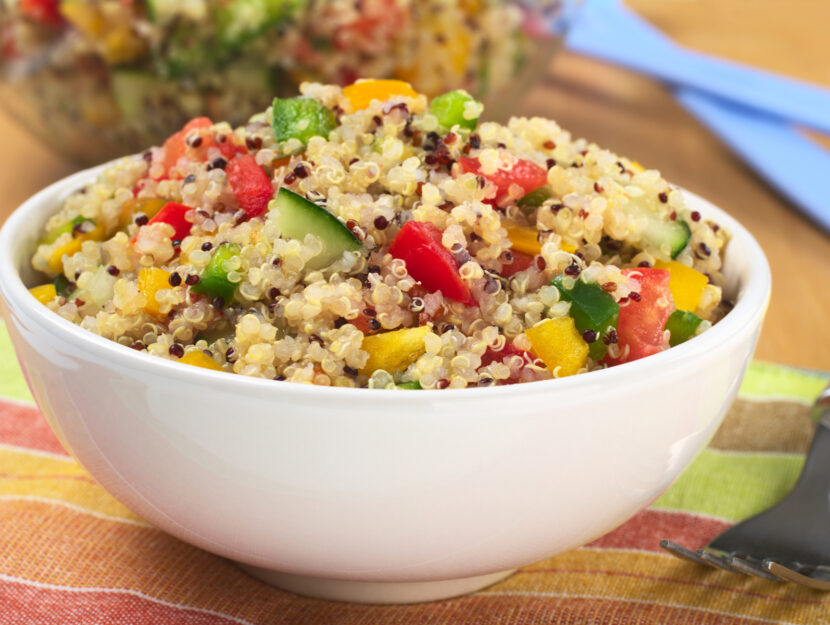 ricetta quinoa con verdure