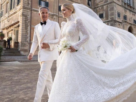 Kitty Spencer, nipote di Lady D: è suo il vestito da sposa più bello di sempre