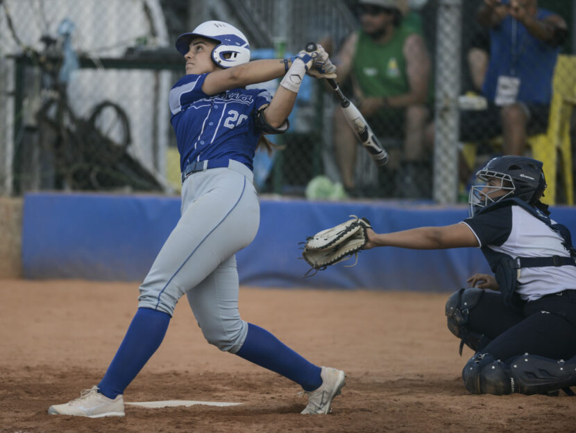 Le azzurre del softball