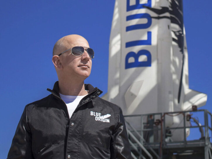 Voli nello spazio, da Richard Branson a Jeff Bezos