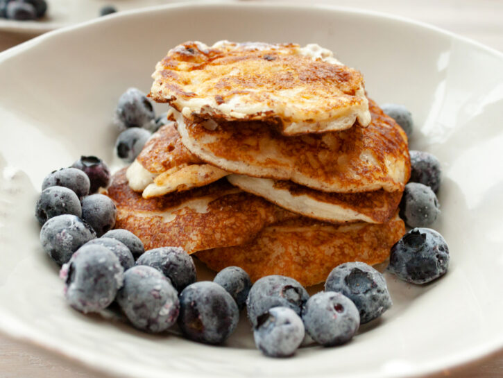 Pancake proteici alla farina d'avena