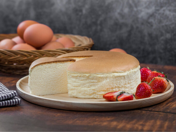 Souffle cheesecake: la versione sofficissima della cheesecake