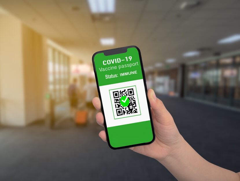 QR green pass digitale cellulare