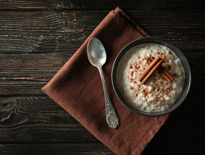 Budino di riso al latte di mandorle: il dessert light e goloso