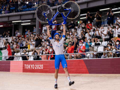 Olimpiadi: Italia record mondiale nel ciclismo su pista