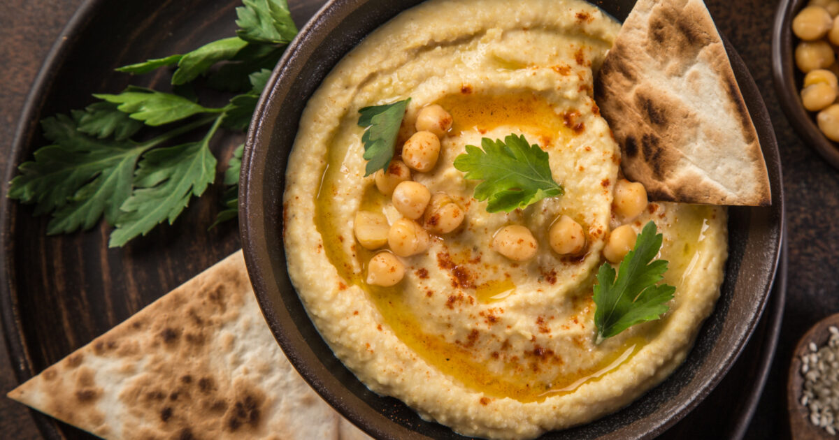 Ricetta dell'hummus o purè di ceci Donna Moderna