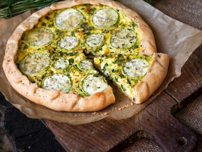 torta salata con le zucchine