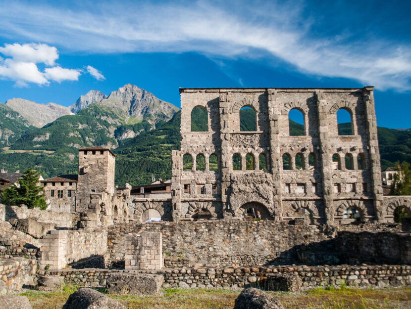 Aosta teatro romano