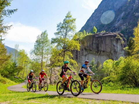 In Valtellina con la bici elettrica