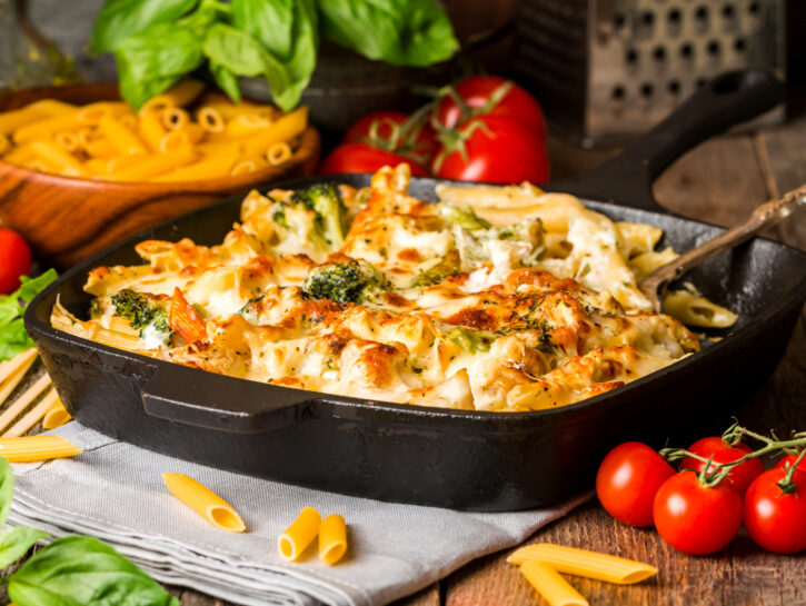 Pasta al forno con verdure: ricetta leggera e saporita