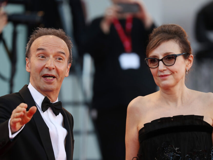 "Madres Paralelas" Red Carpet roberto benigni nicoletta braschi Venezia 2021