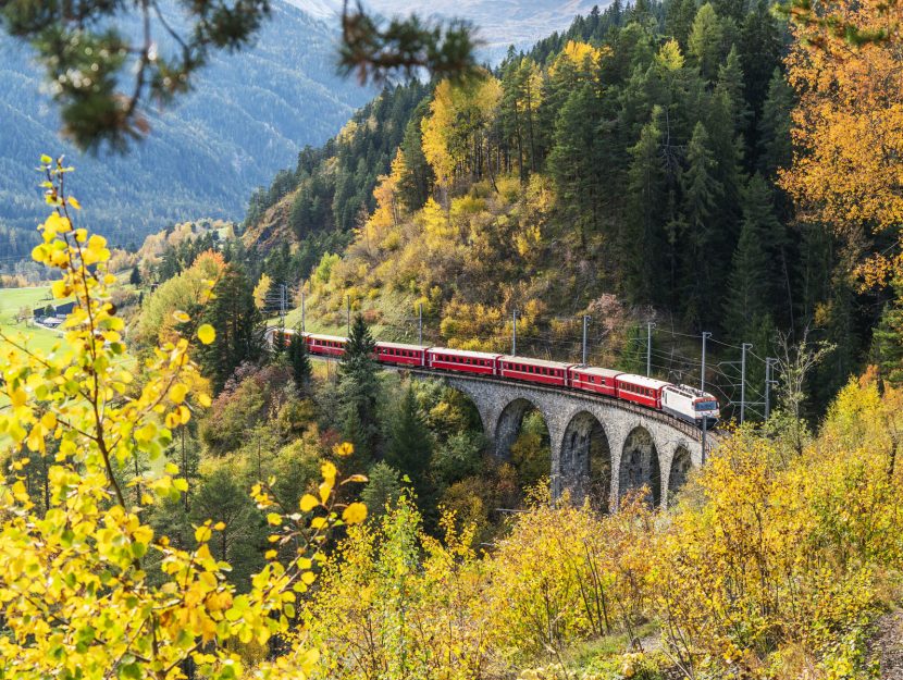 Bernina Express treno Svizzera