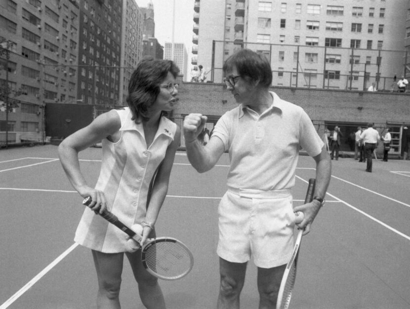 Billie Jean King Bobby Riggs tennisti 1973