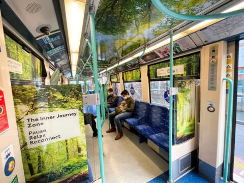 A Londra arriva il treno mindfulness per rilassarsi