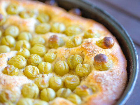 Torta soffice all'uva