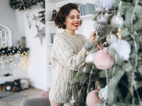 Valery Madelyn Decorazioni Natalizie Ciondolo in Metallo Set di 18 Ciondoli di Natale Decorazioni di Natale Decorazioni di Natale per Decorazioni Albero di Natale 