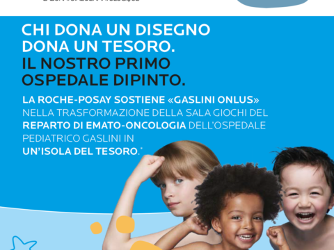 La Roche-Posay con Gaslini Onlus per aiutare i bambini del reparto di emato-oncologia