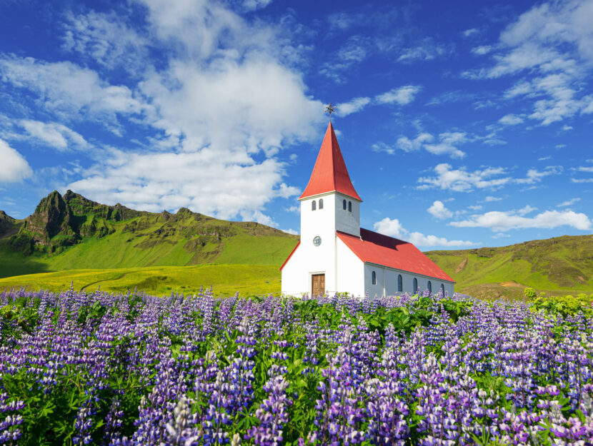 Islanda chiesa Vik I Myrdal Church